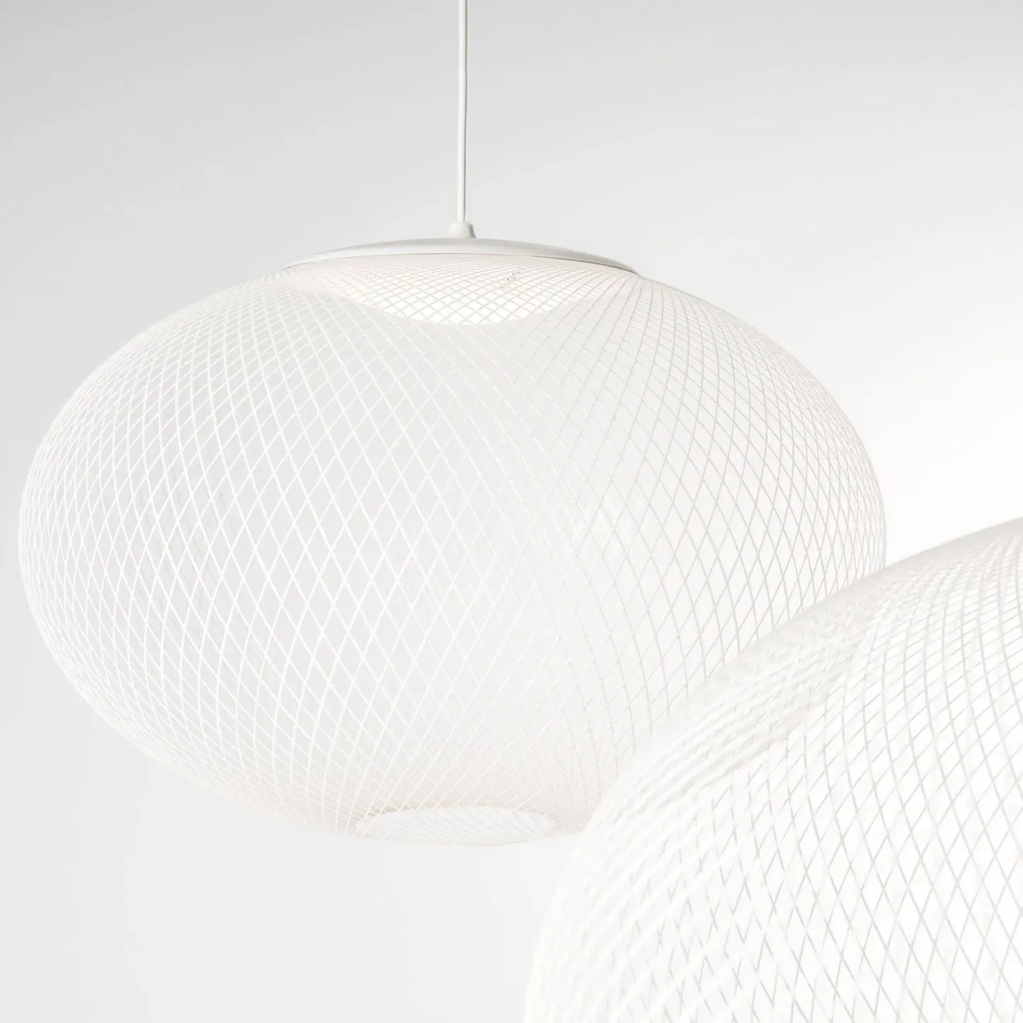 Hailie Moderne Métal Verre Suspensions Chambre à Coucher Salon