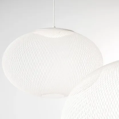 Hailie Moderne Métal Verre Suspensions Chambre à Coucher Salon