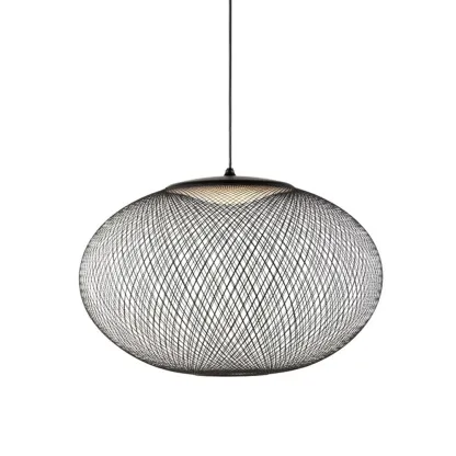Hailie Modern Metal Glass Pendant Light Bedroom Living Room