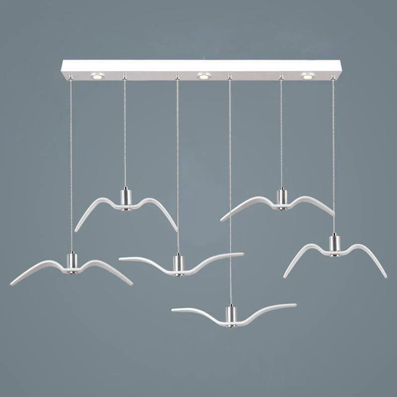 Orr Unusual Metal Resin Pendant Light Bedroom Living Room