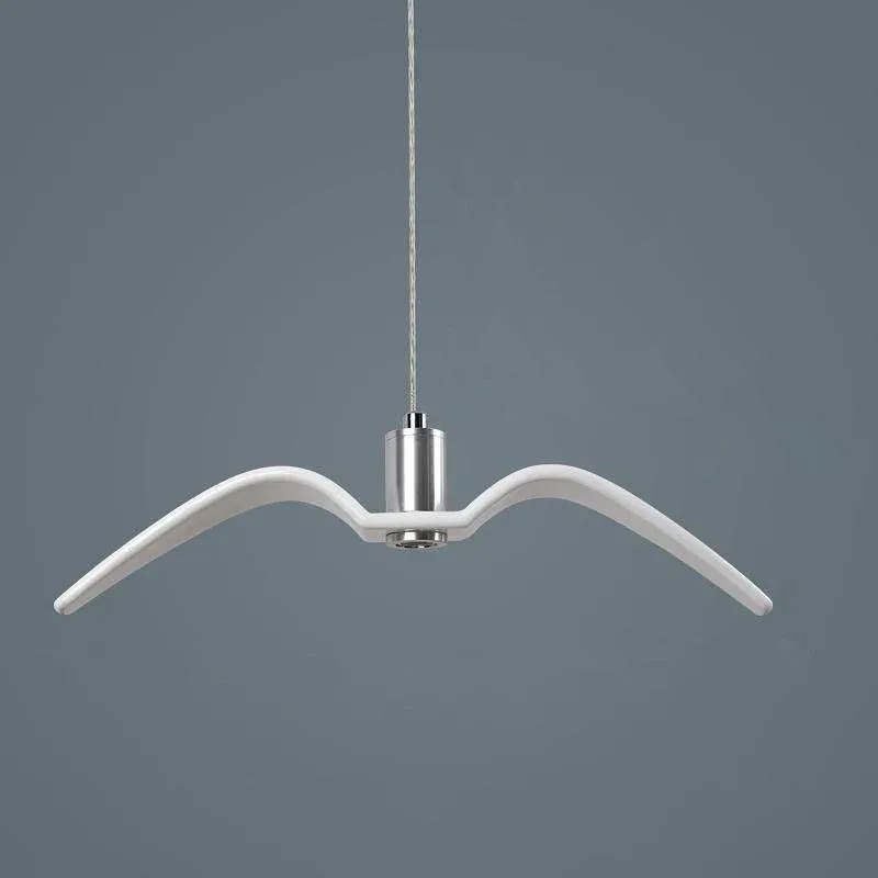 Orr Unusual Metal Resin Pendant Light Bedroom Living Room