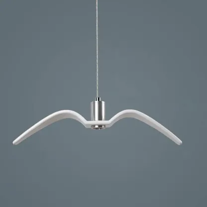 Orr Unusual Metal Resin Pendant Light Bedroom Living Room
