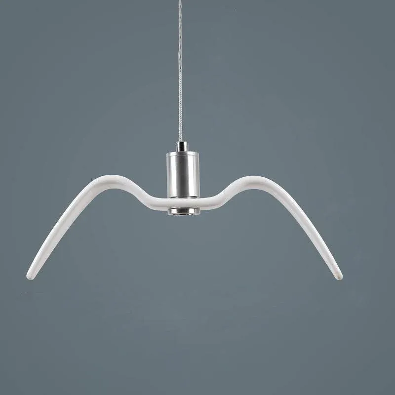 Orr Unusual Metal Resin Pendant Light Bedroom Living Room