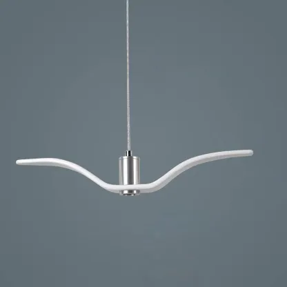 Orr Unusual Metal Resin Pendant Light Bedroom Living Room