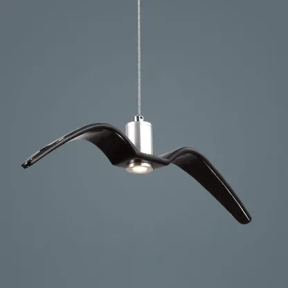 Orr Unusual Metal Resin Pendant Light Bedroom Living Room