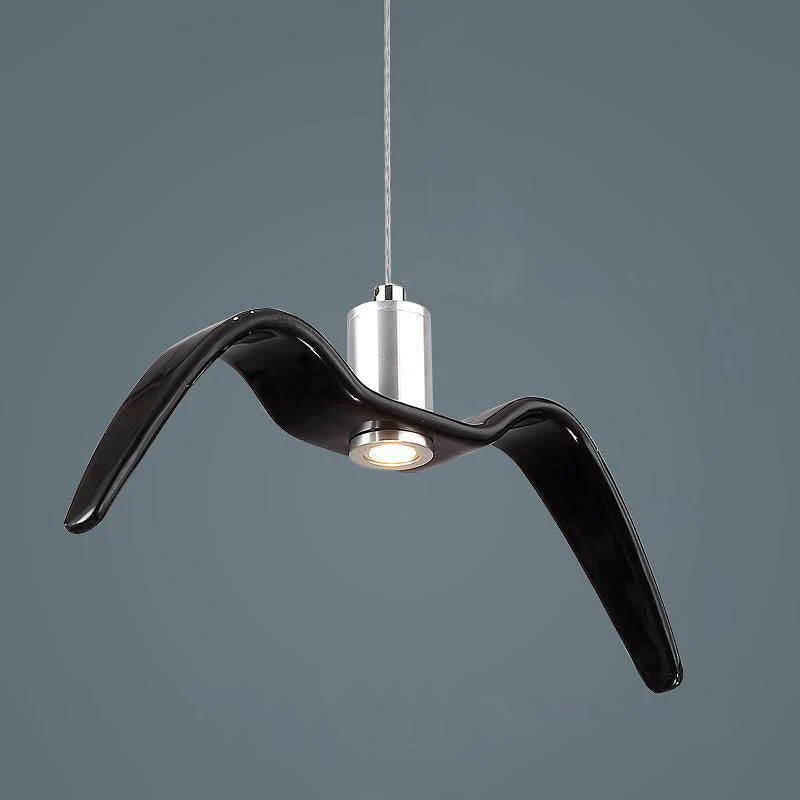 Orr Unusual Metal Resin Pendant Light Bedroom Living Room