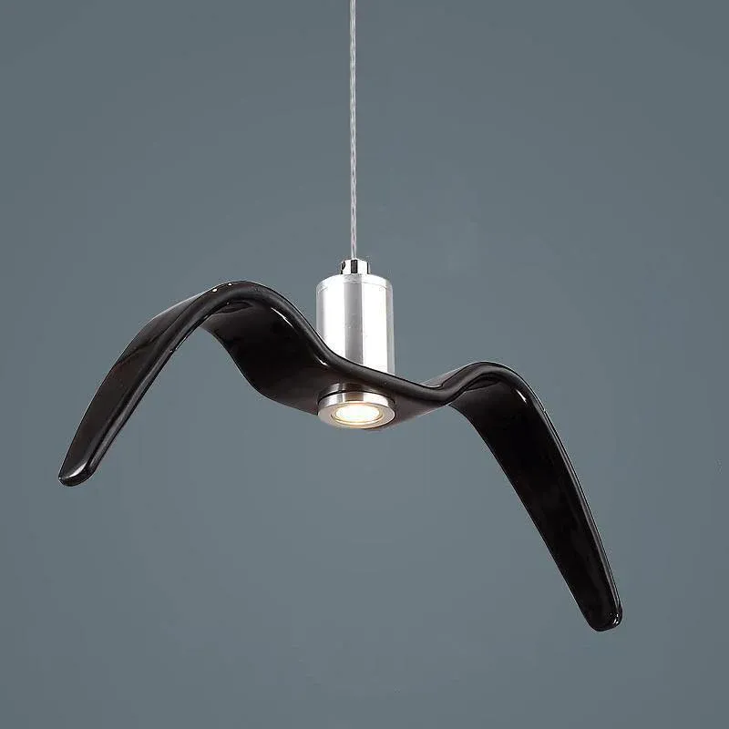 Orr Unusual Metal Resin Pendant Light Bedroom Living Room