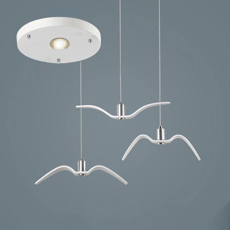 Orr Unusual Metal Resin Pendant Light Bedroom Living Room