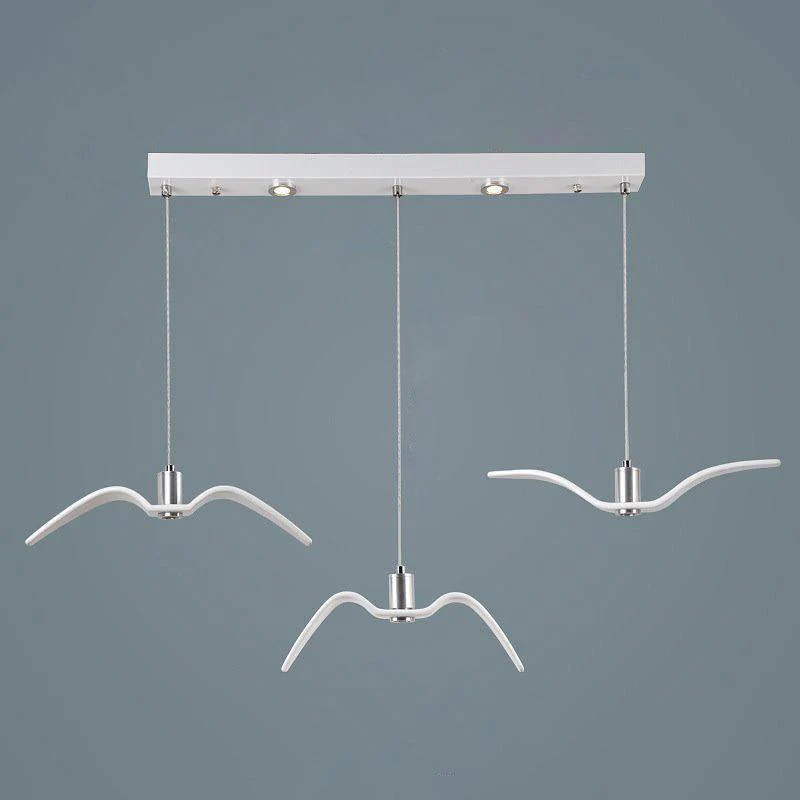 Orr Unusual Metal Resin Pendant Light Bedroom Living Room
