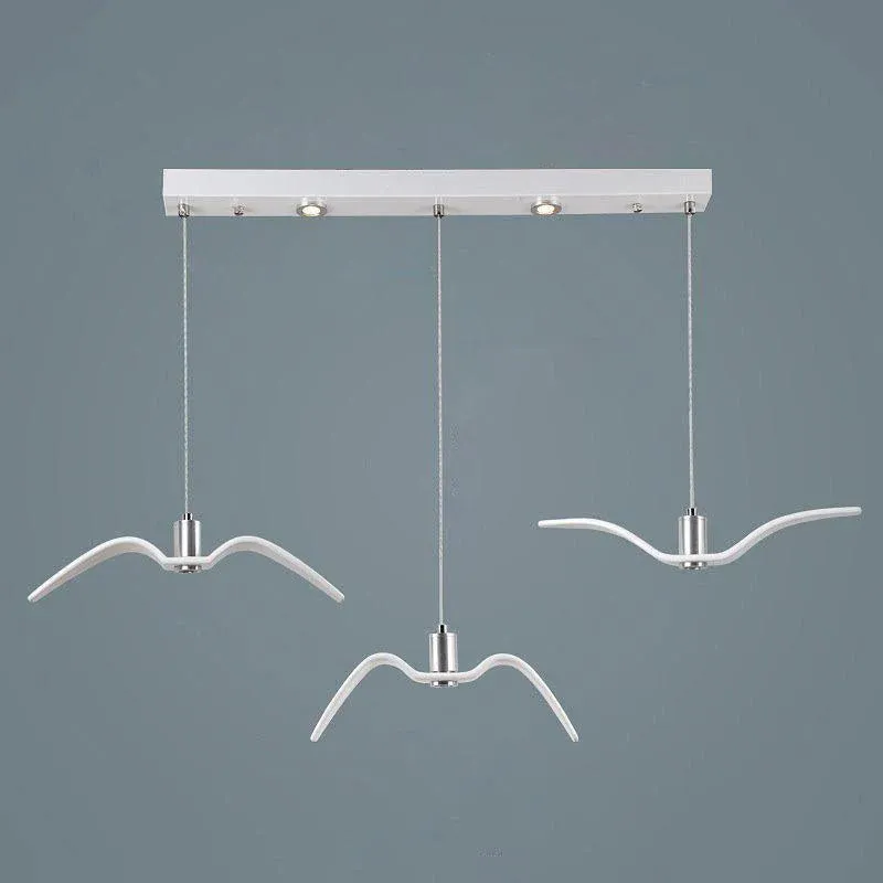 Orr Unusual Metal Resin Pendant Light Bedroom Living Room