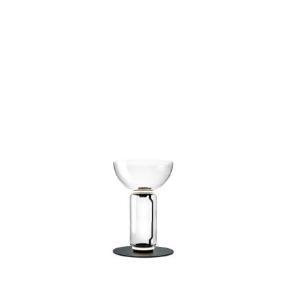 Axis Bamboo Glass Floor Lamp