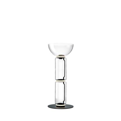 Axis Bamboo Glass Floor Lamp