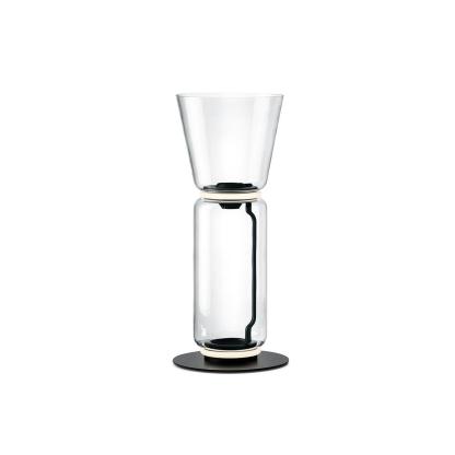 Axis Bamboo Glass Floor Lamp