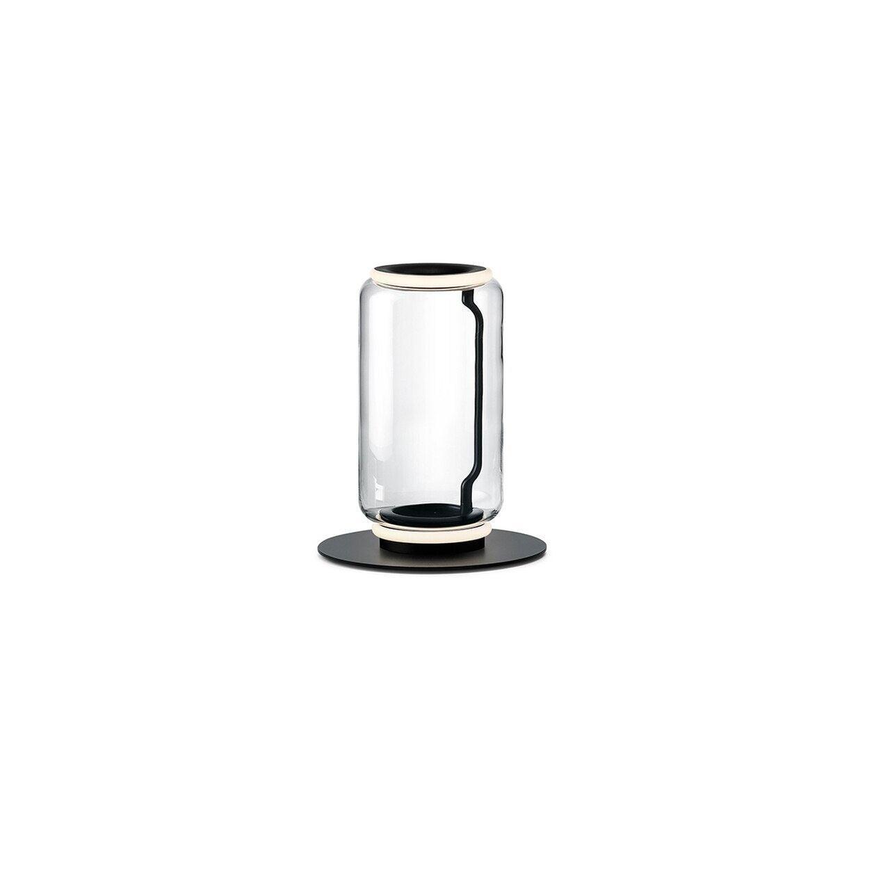 Axis Bamboo Glass Floor Lamp