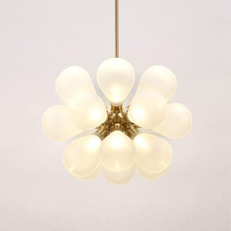 Nordic Bubbles Parlor Led Glass Pendant Light