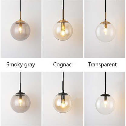Nordic Modern Glass Ball Wall Lamps