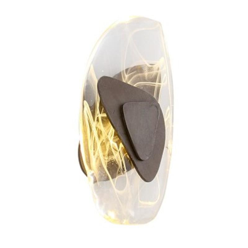 Nordic crystal led wall lamp elegant wall sconce