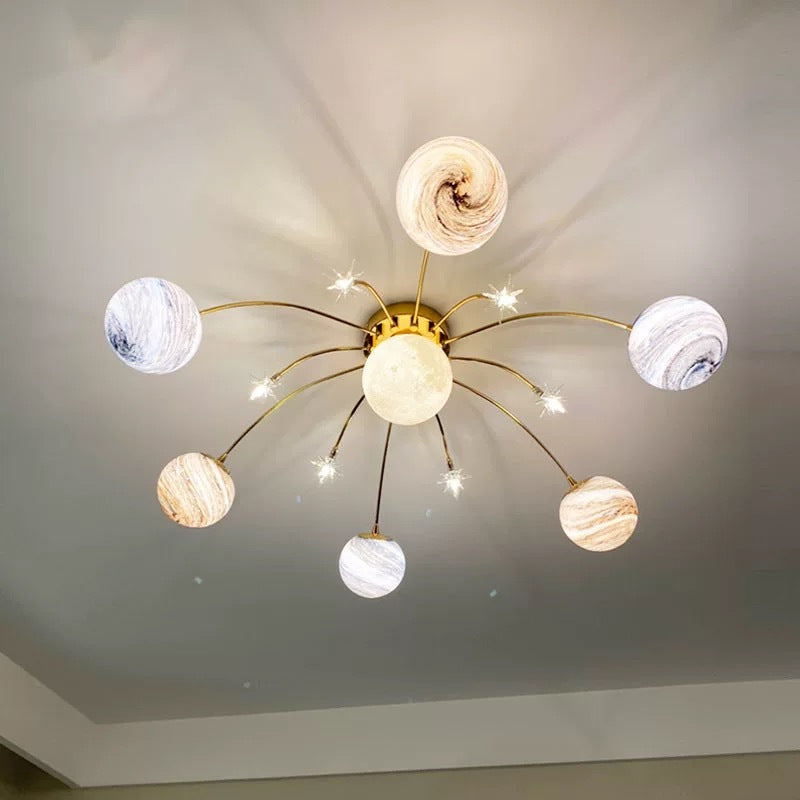 Planet Galaxy Ceiling Light
