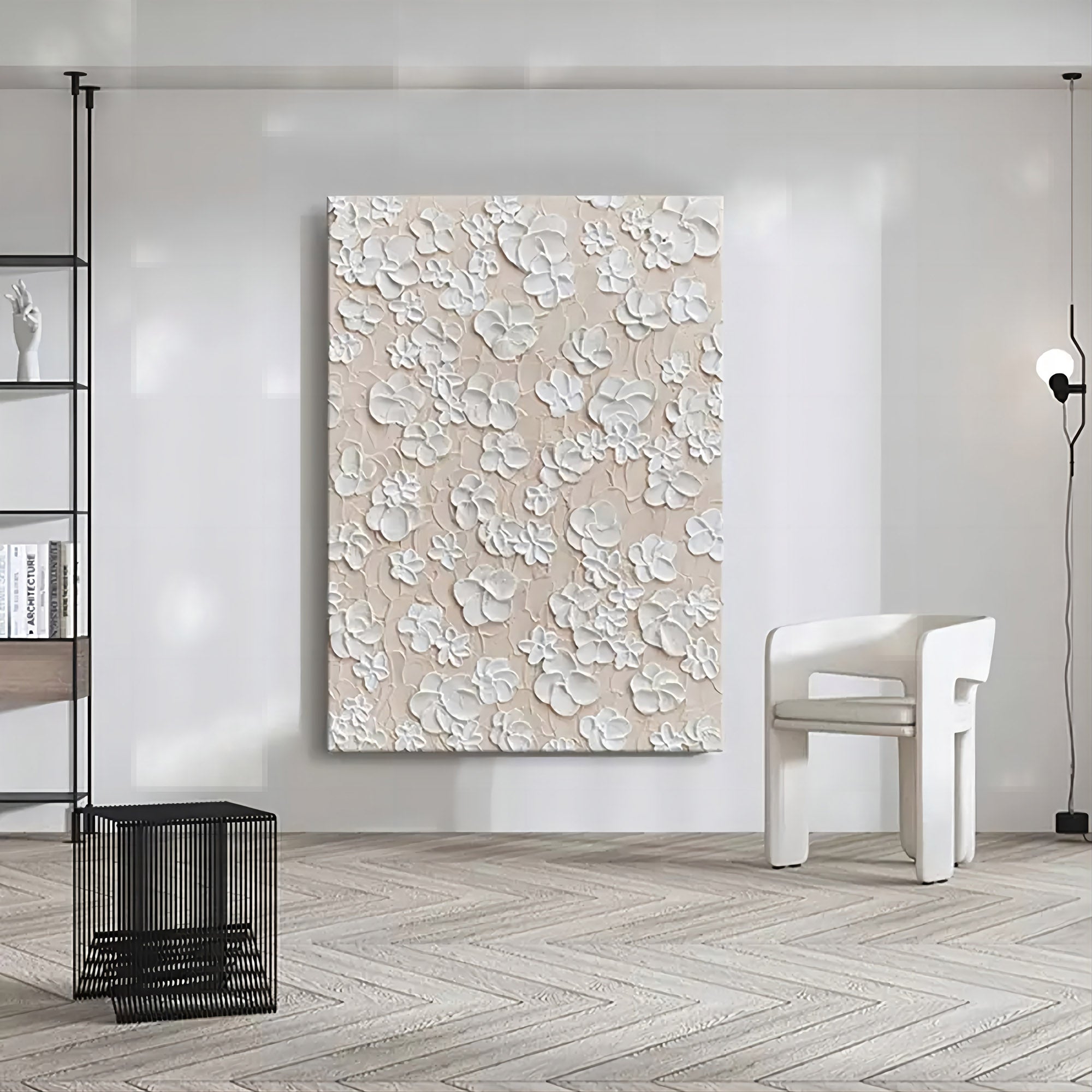 Plâtre Floral Art #MS022