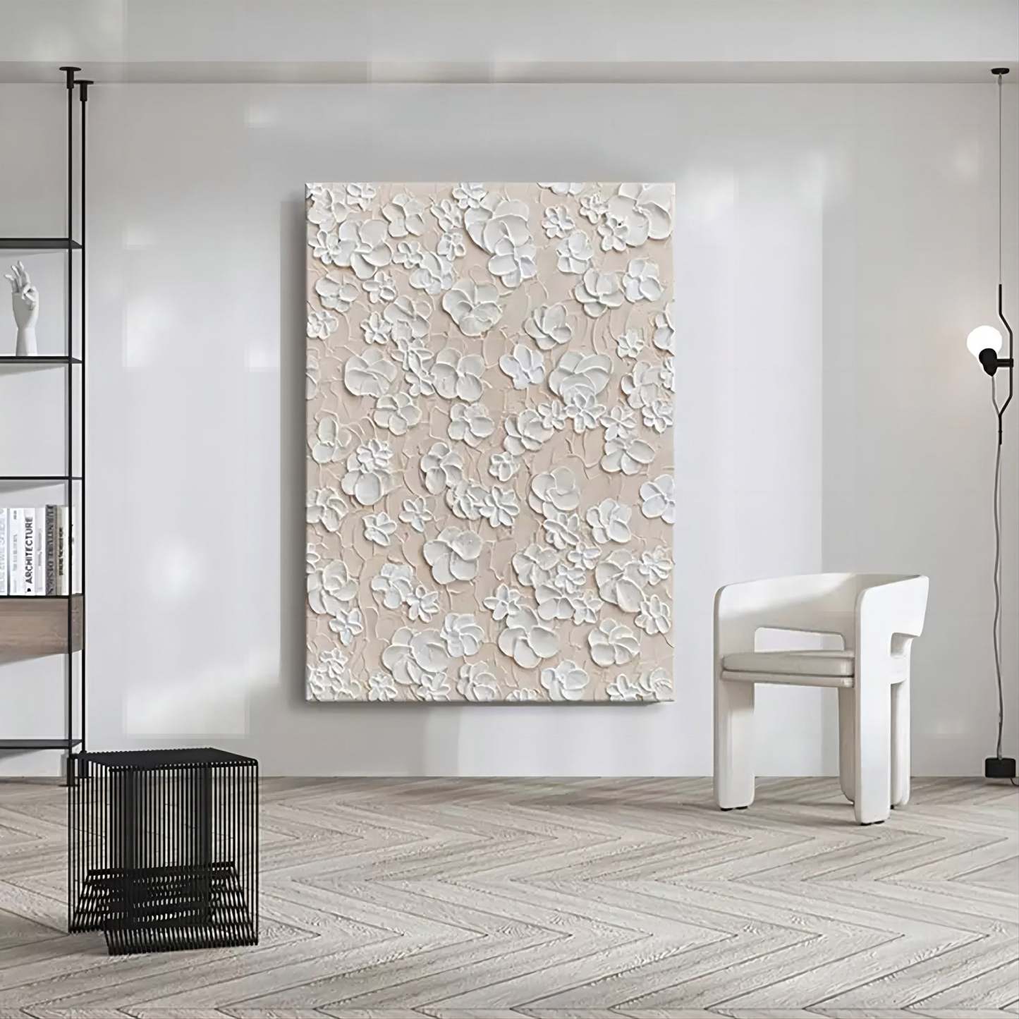 Plâtre Floral Art #MS022