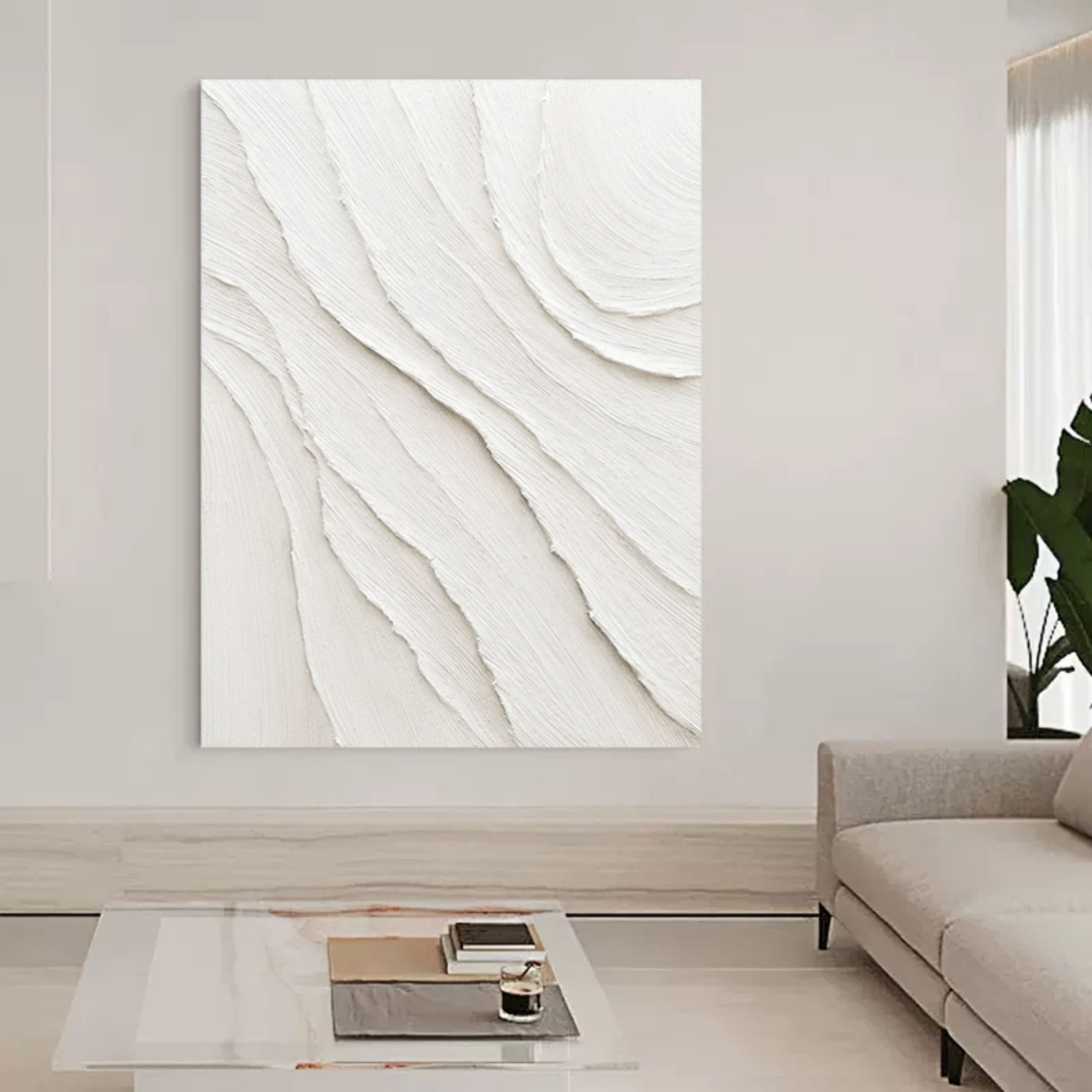 Plâtre Minimalisme Art #MS033