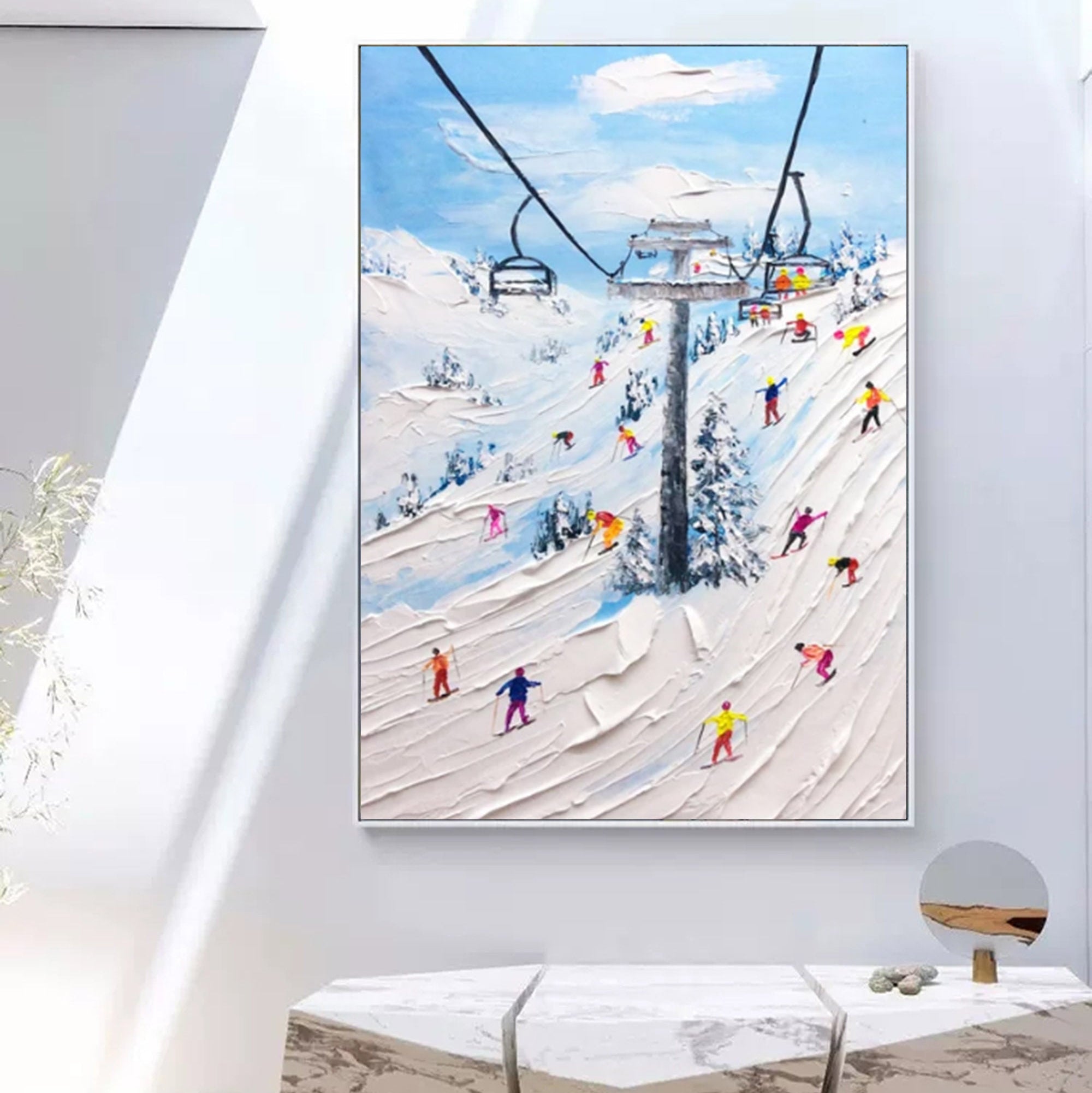 Plâtre Paysage Art #MS098