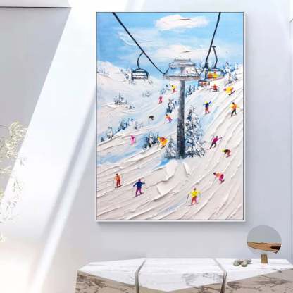 Plâtre Paysage Art #MS098