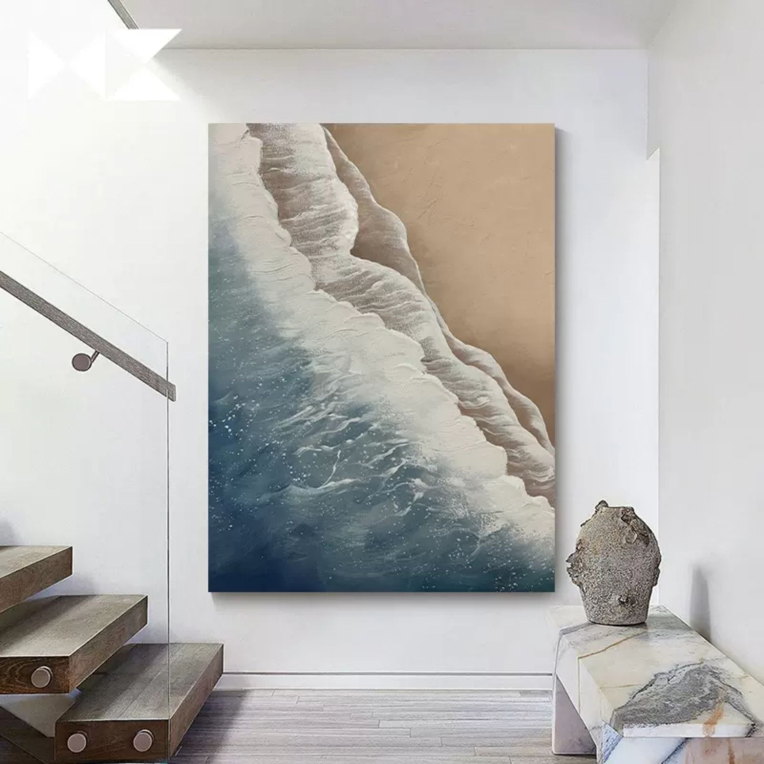 Plâtre Mer Art #MS099