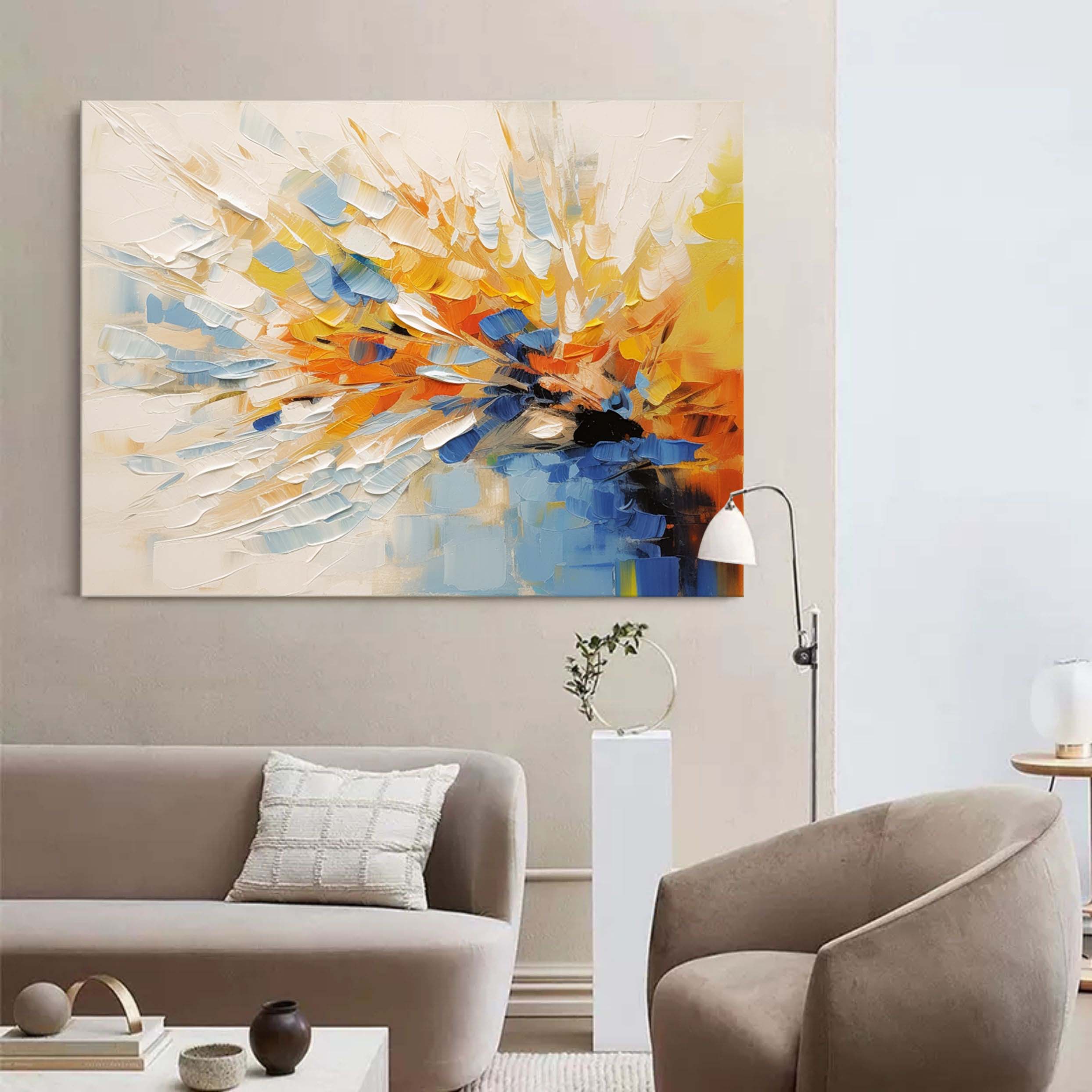 Coloré Abstrait Art #MS145