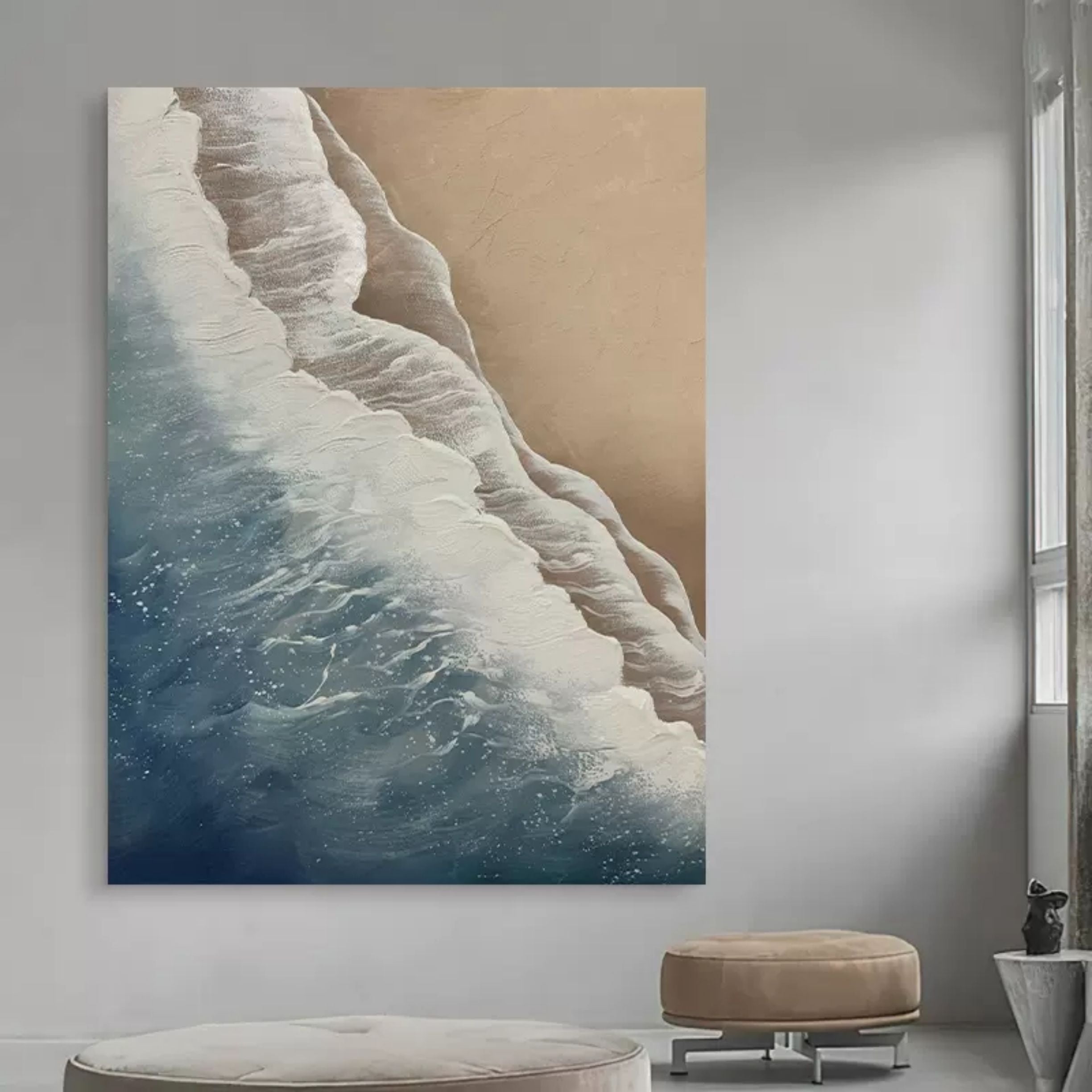 Plâtre Mer Art #MS099