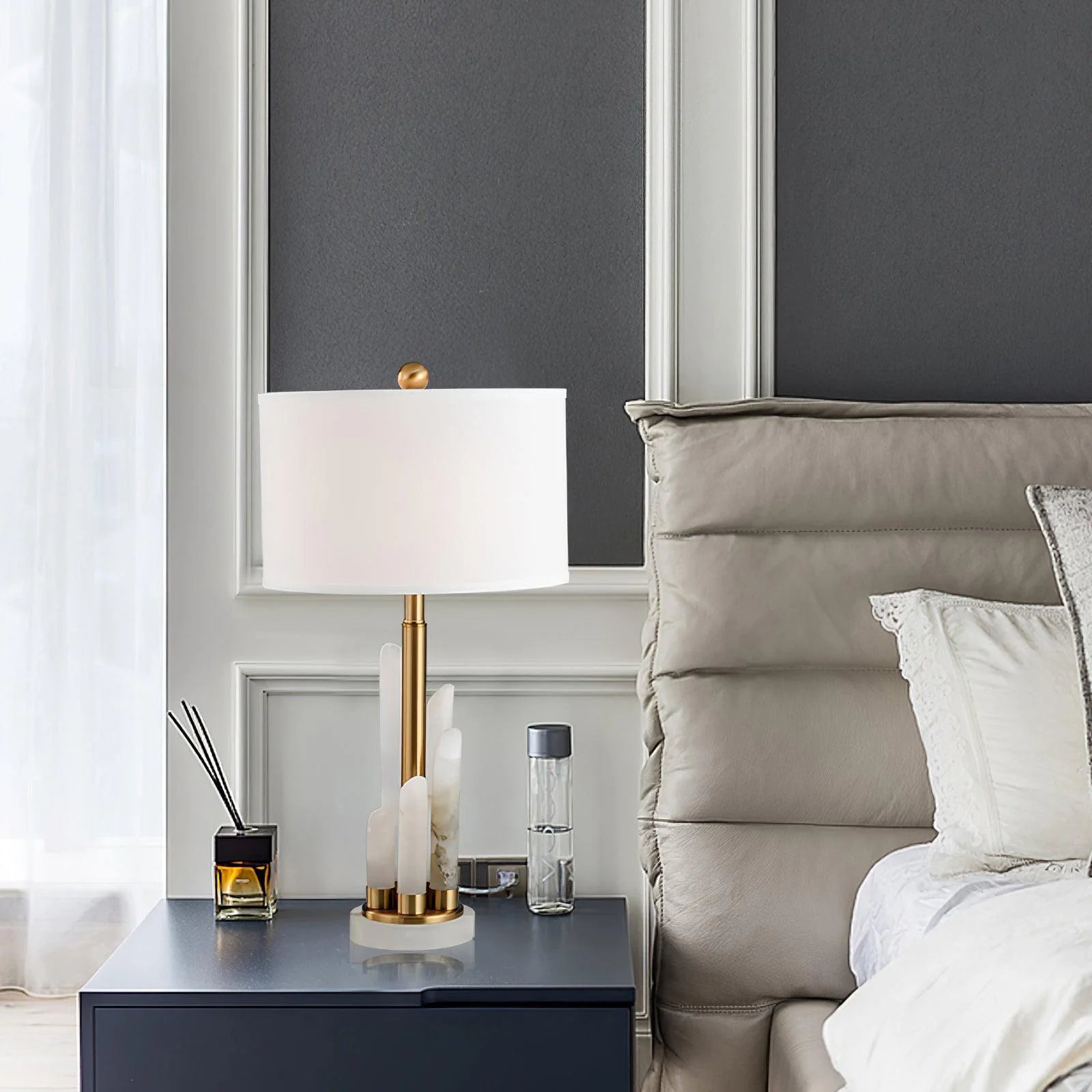 Dune Alabaster Table Lamp