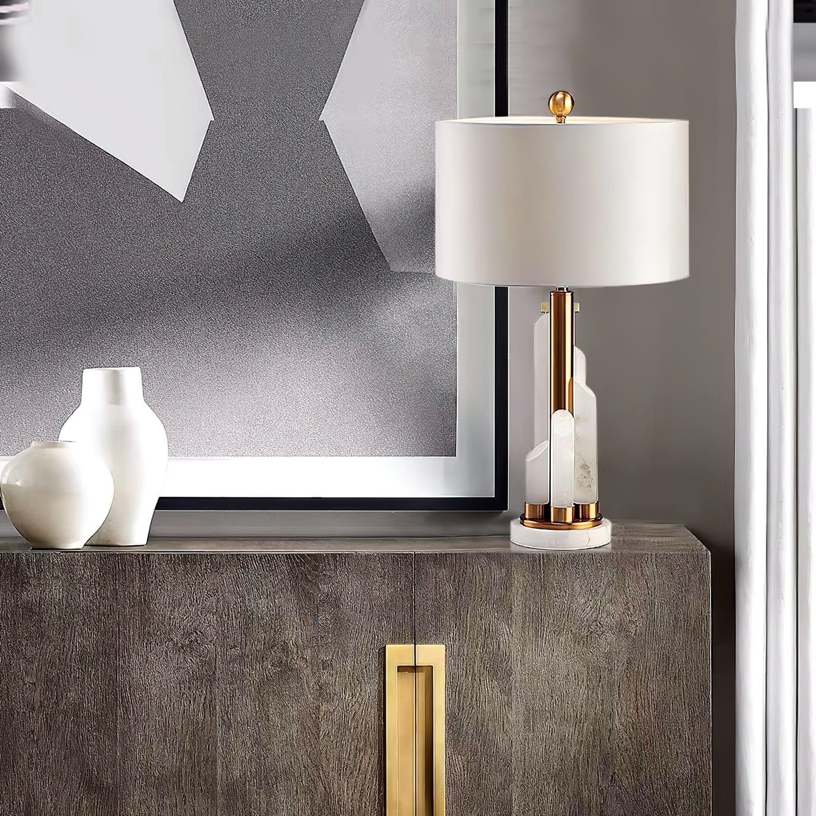 Dune Alabaster Table Lamp