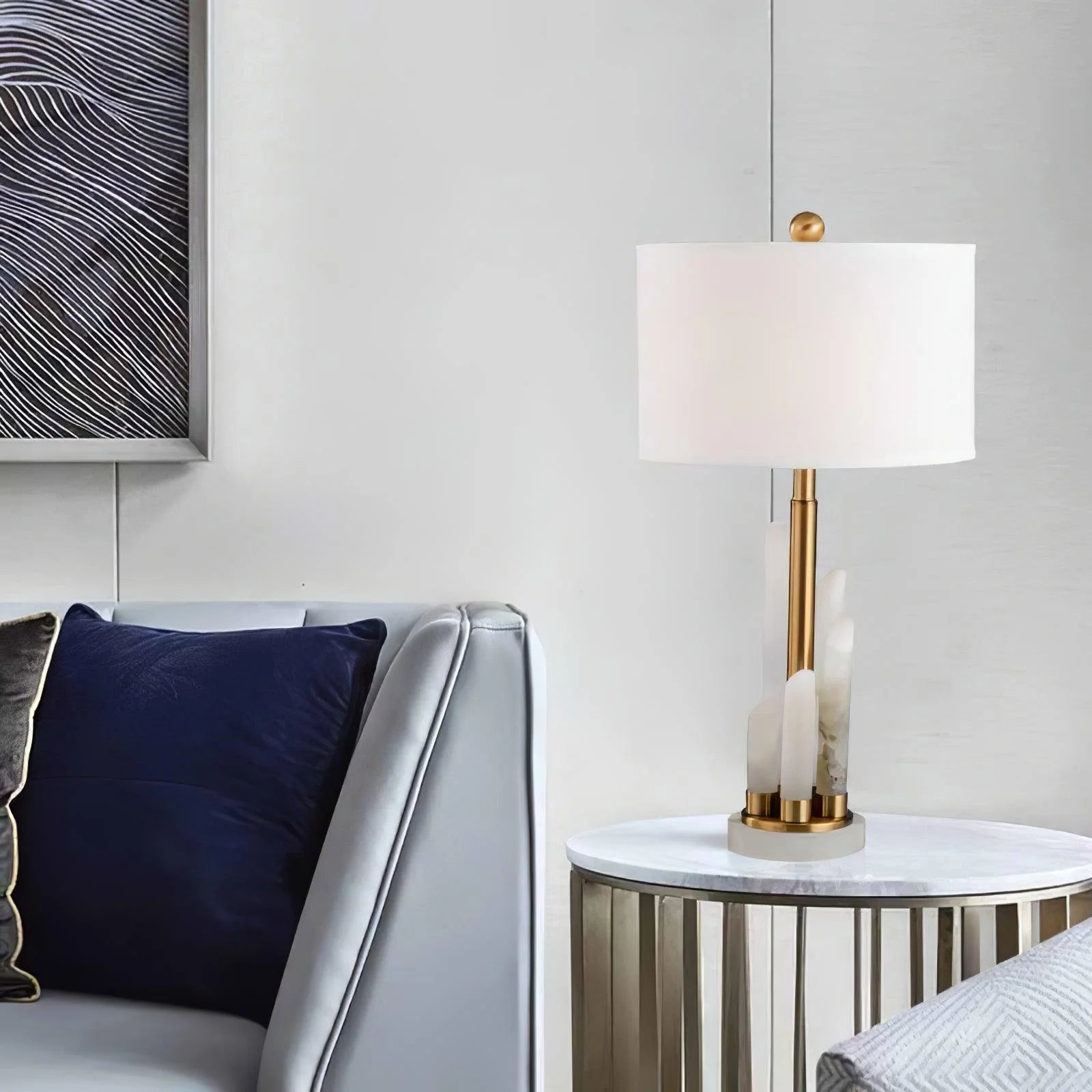 Dune Alabaster Table Lamp