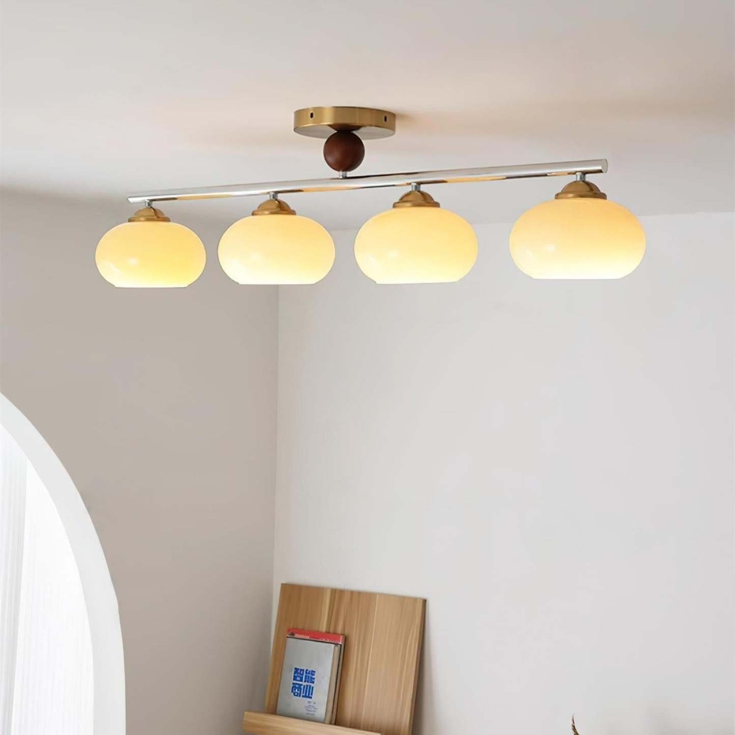 Artelux Globe Glass Ceiling Light