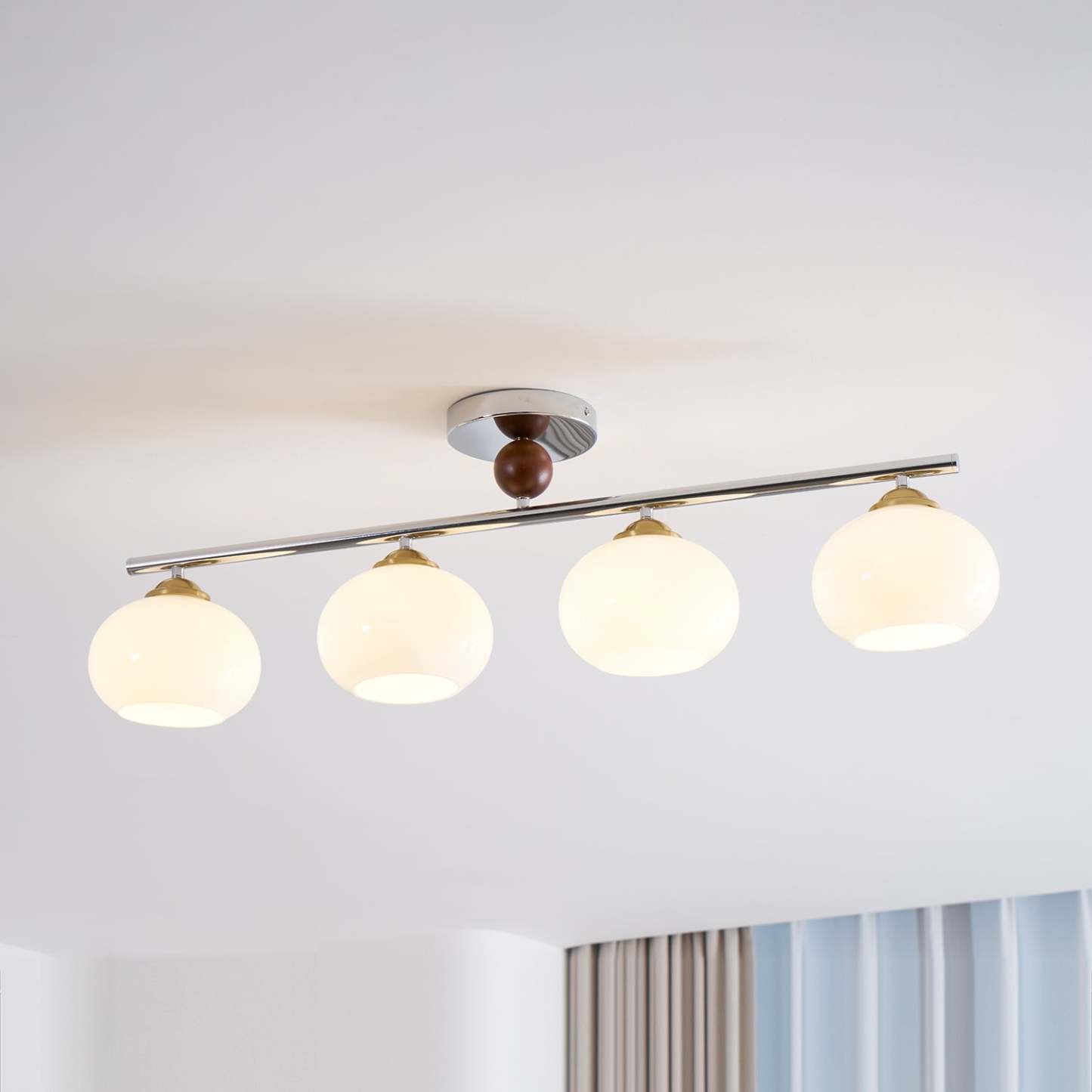 Artelux Globe Glass Ceiling Light