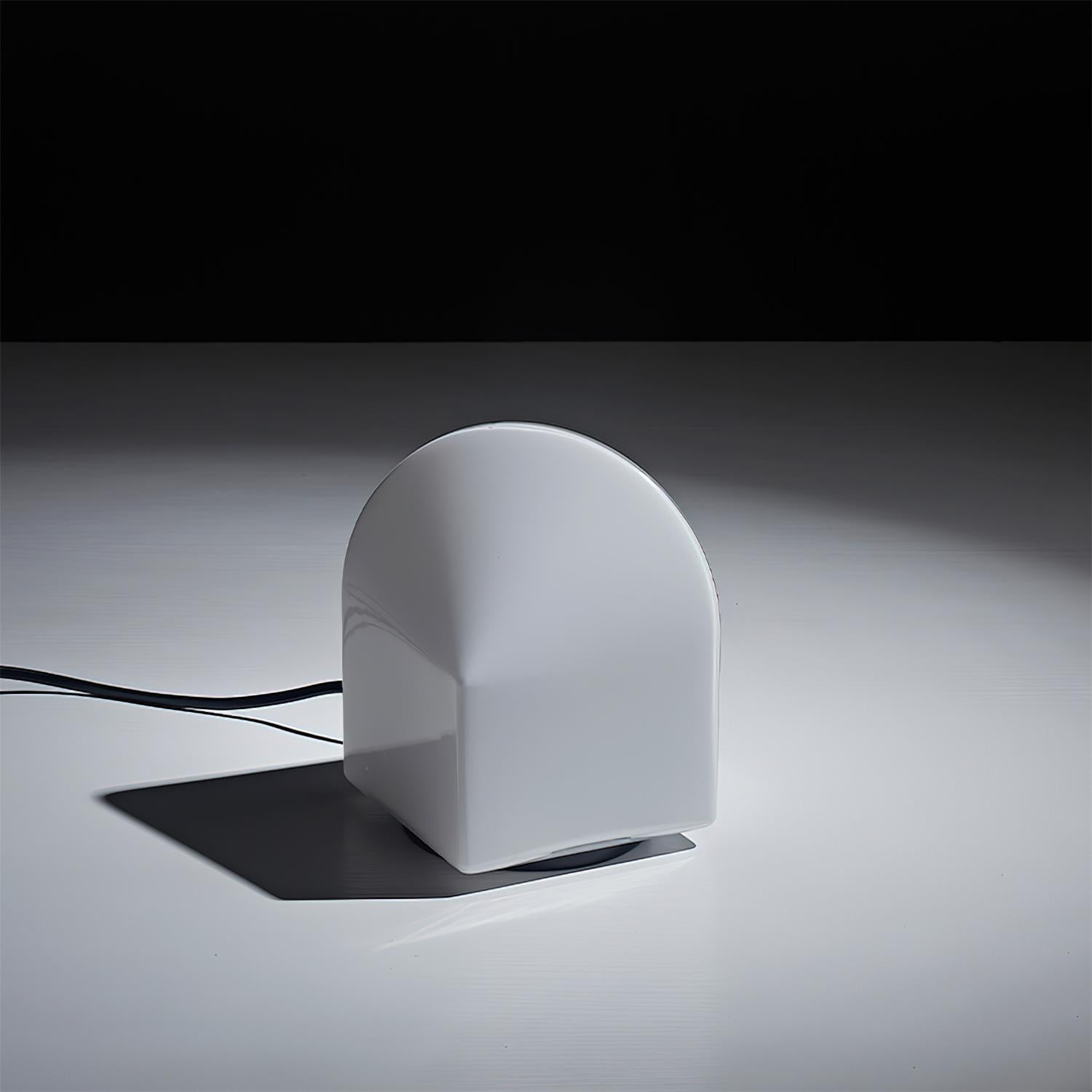 Axis White Geometric Table Lamp