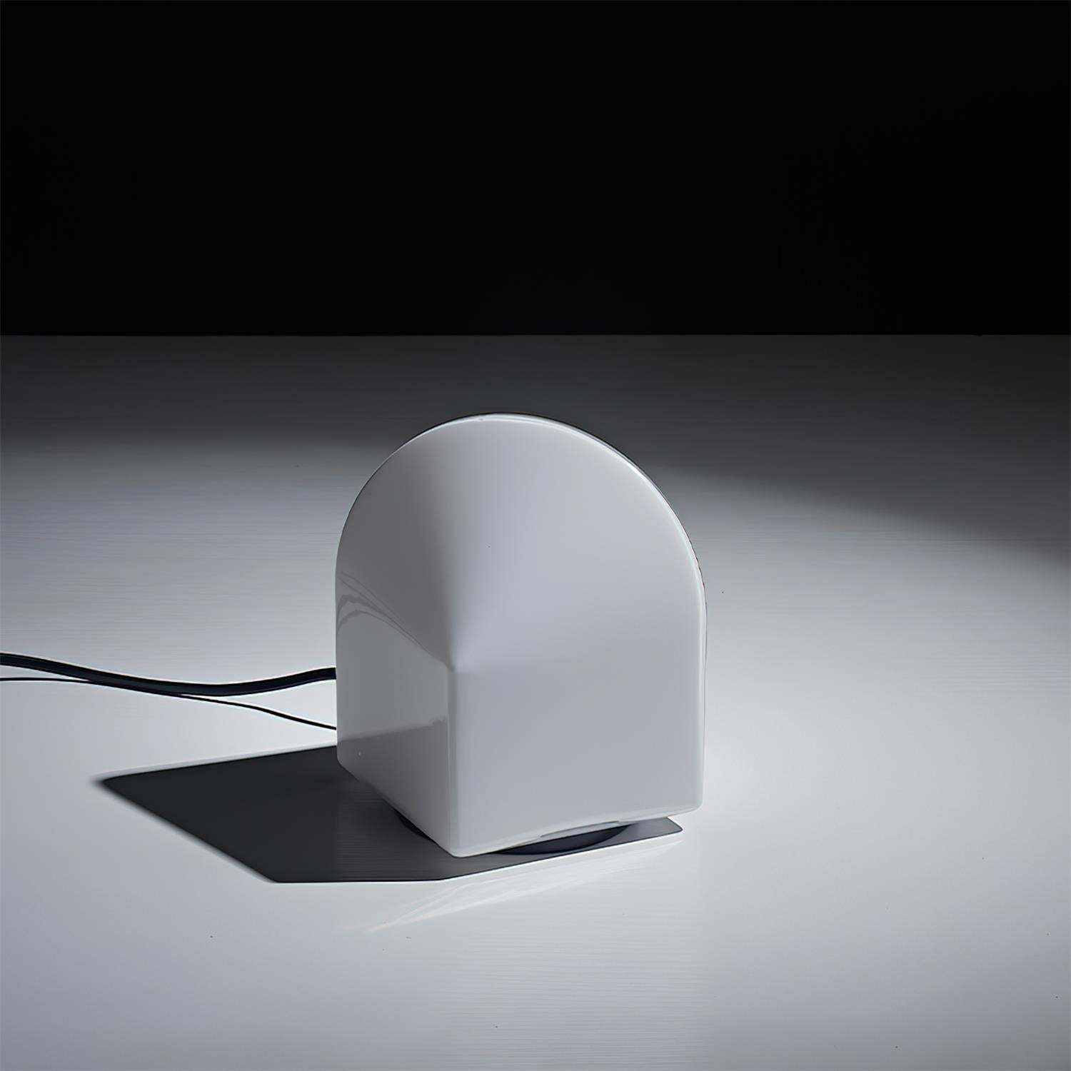 Axis White Geometric Table Lamp