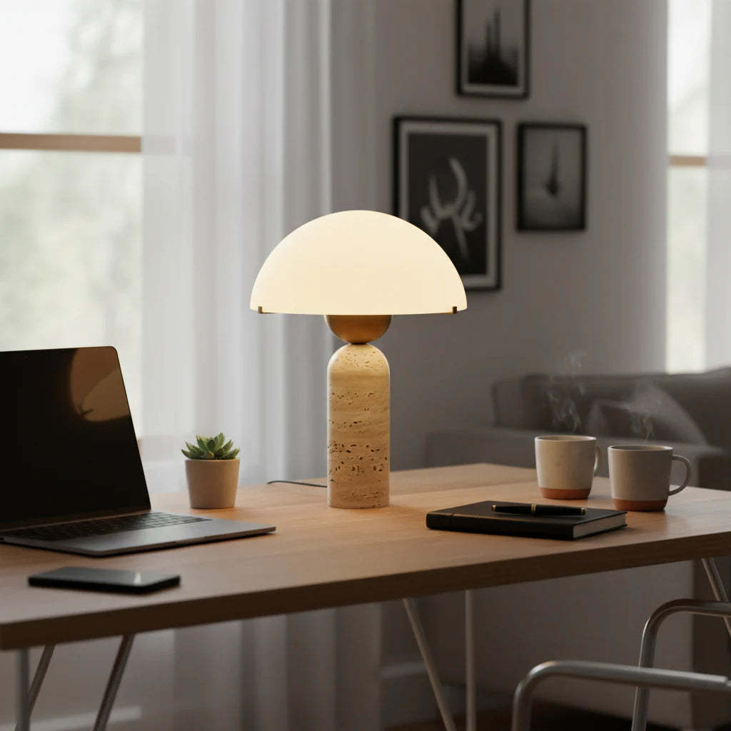 Artelux Peono Alabaster Table Lamp