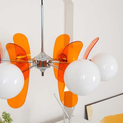 Halo Globe Sputnik Chandelier