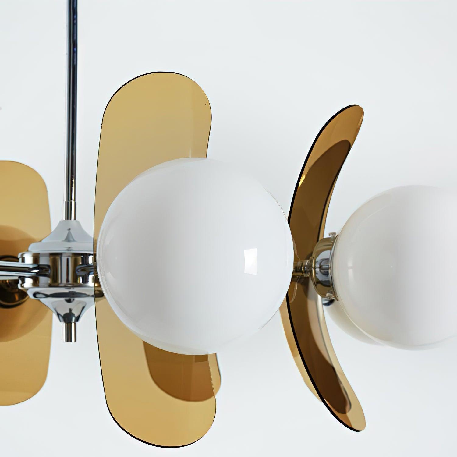 Halo Globe Sputnik Chandelier