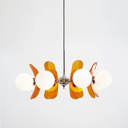 Halo Globe Sputnik Chandelier