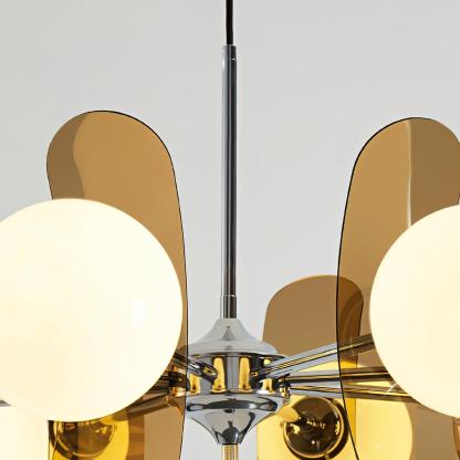 Halo Globe Sputnik Chandelier