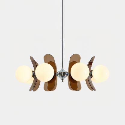 Halo Globe Sputnik Chandelier