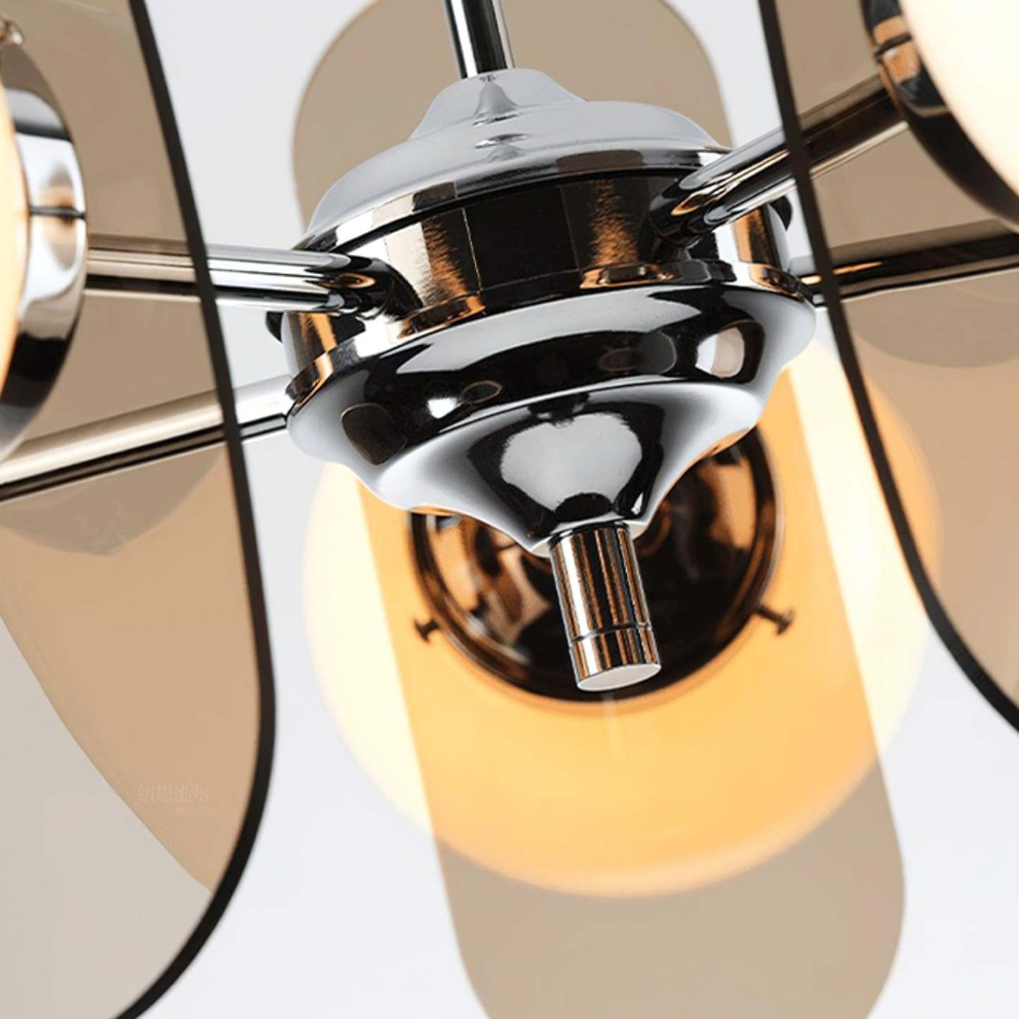 Halo Globe Sputnik Chandelier