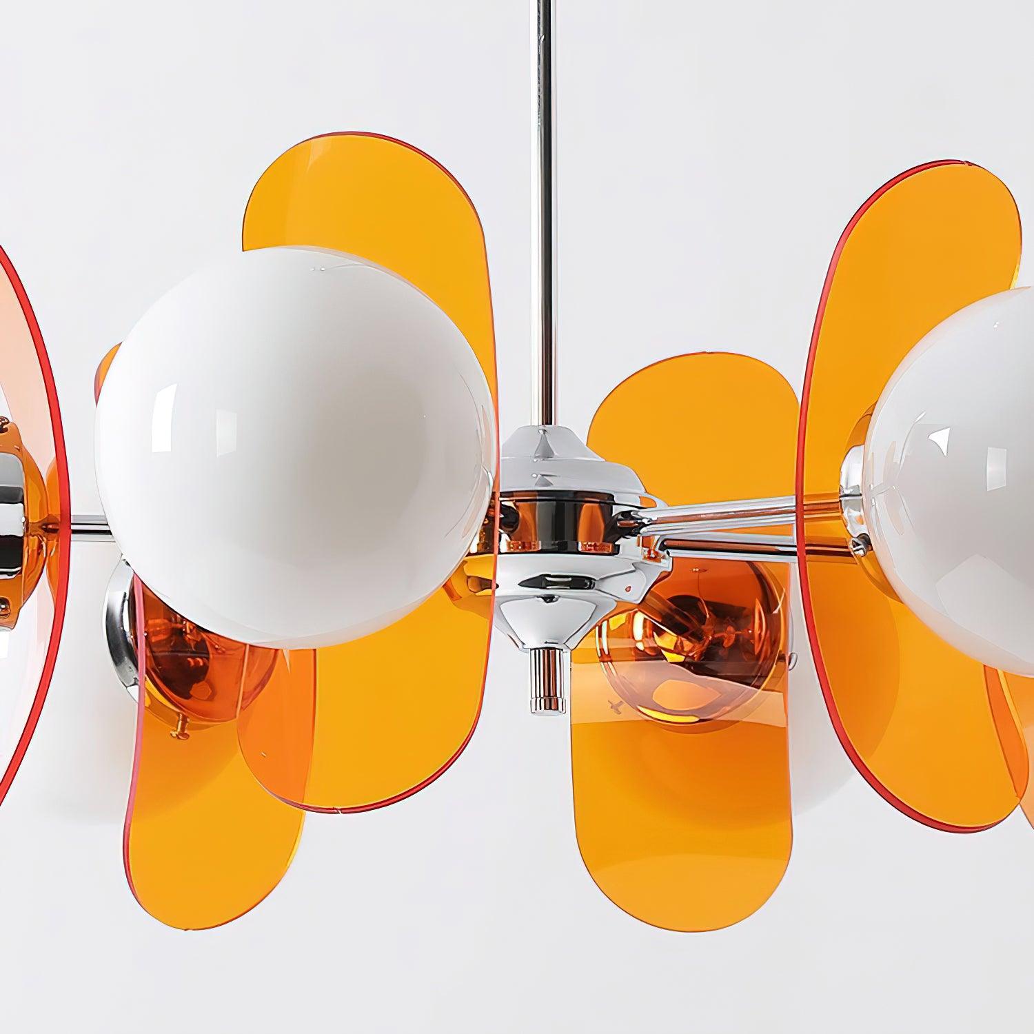 Halo Globe Sputnik Chandelier