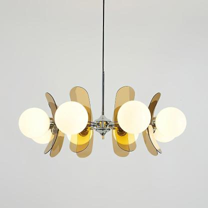 Halo Globe Sputnik Chandelier