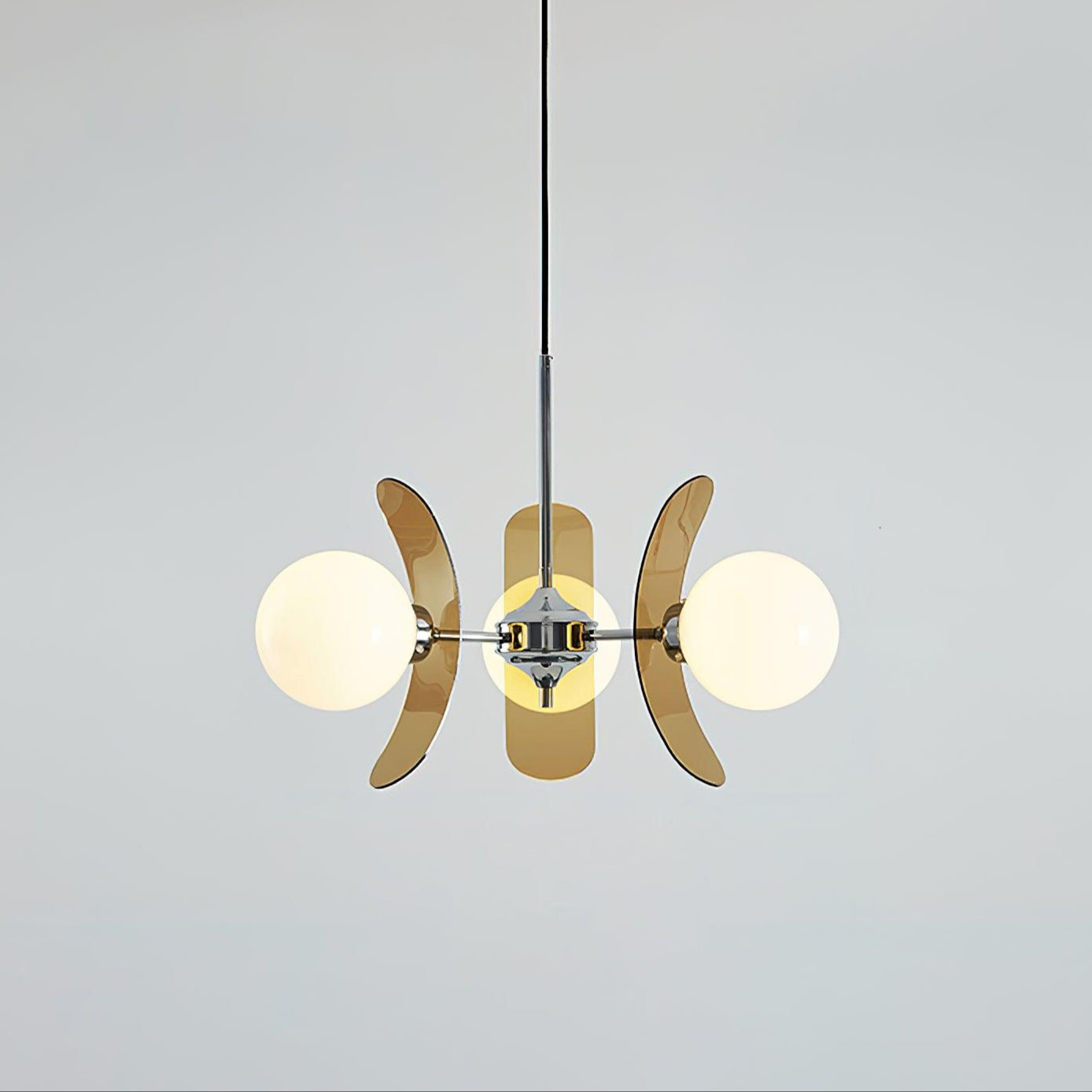 Halo Globe Sputnik Chandelier