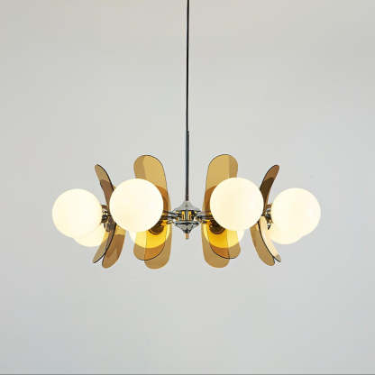 Halo Globe Sputnik Chandelier