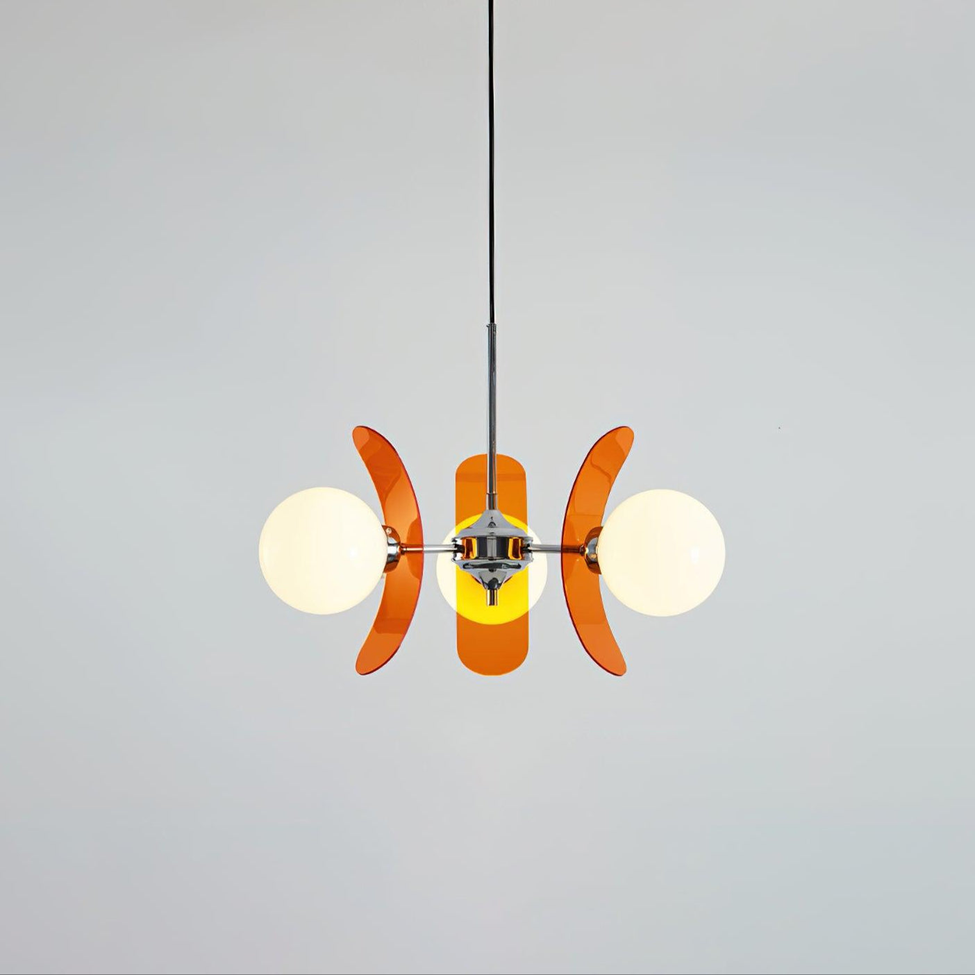 Halo Globe Sputnik Chandelier