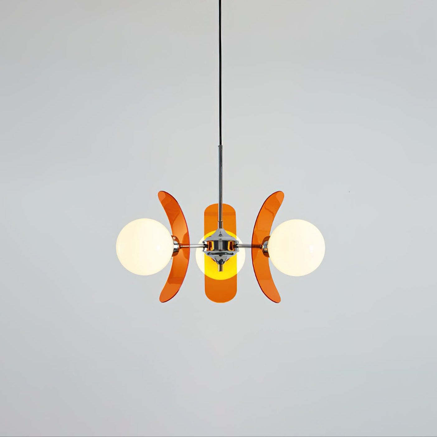 Halo Globe Sputnik Chandelier